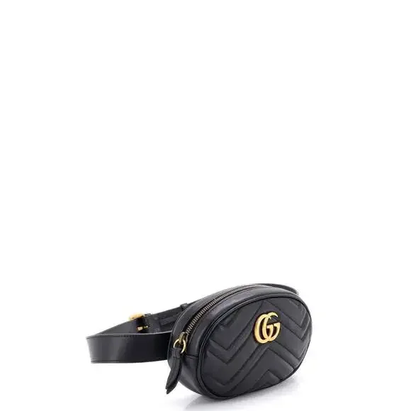 Gucci Gg Marmont Belt Bag Matelasse #224666G81B - Picture 2 of 6